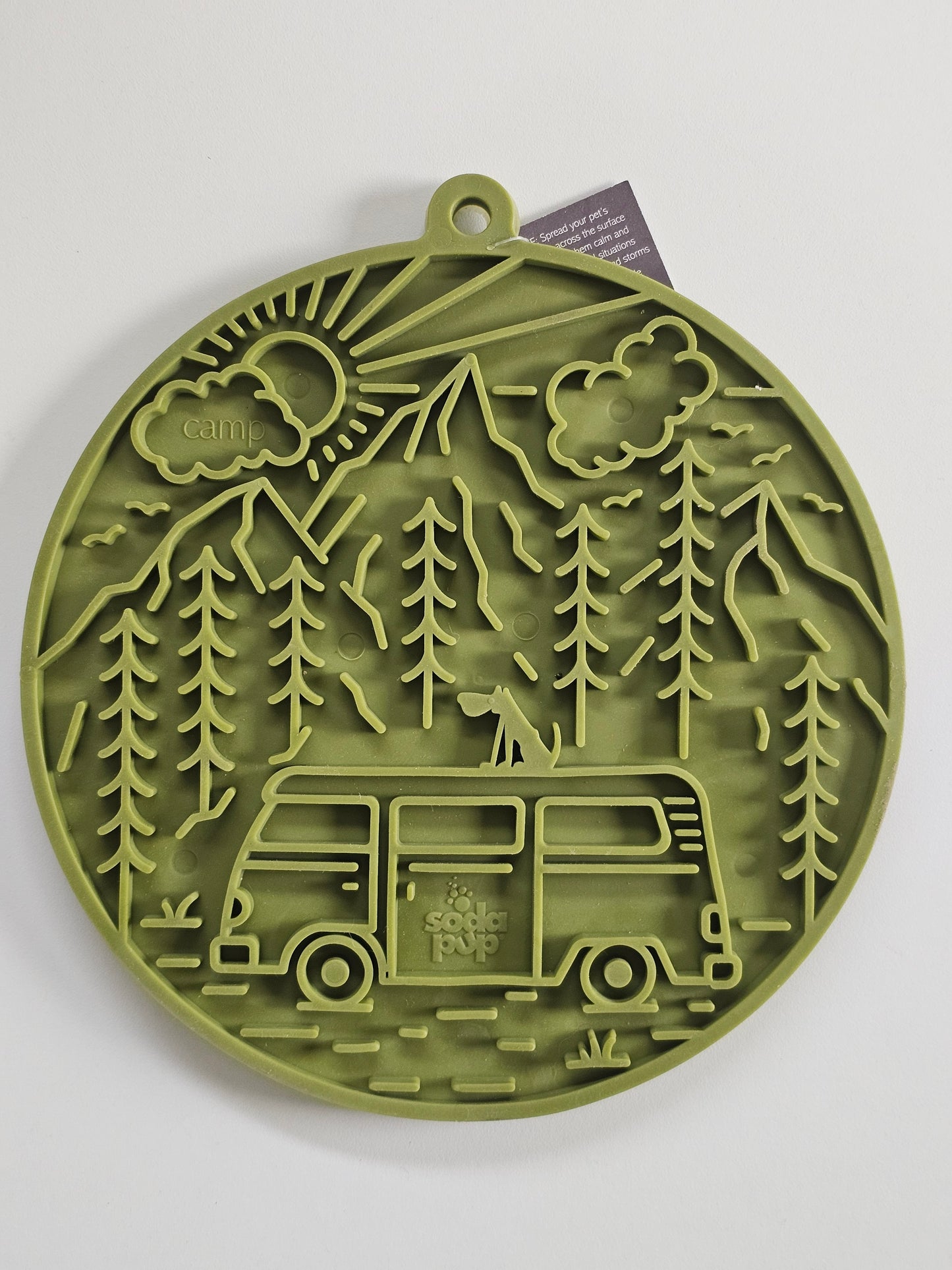 Tapis à lécher Road Trip